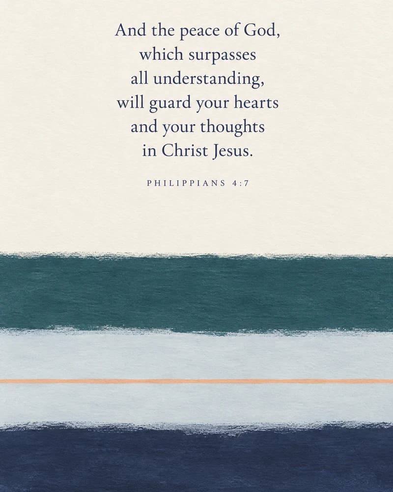 The Peace of God, Philippians 4:7